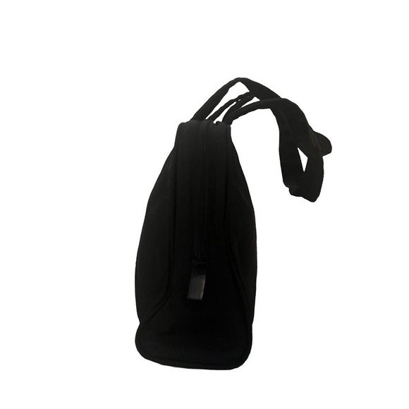 Prada Tessuto Black Nylon Satchel Tote Bag Medium - Picture 3 of 16